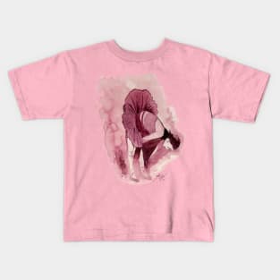 Purple Ballerina Kids T-Shirt